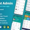 Fiberchat ADMIN App  - Control & Monitor Fiberchat User Whatsapp Clone App