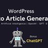 OpenAI Article Writer & ChatGPT