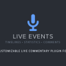 Live Events  - Premium Wordpress Plugin