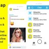 ChatSnap - Snapchat clone social network friend face filters chat editor + android studio + firebase