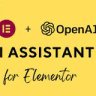 AI Assistant for Elementor - OpenAI GPT