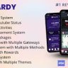 Rewardy  - Status App with Reward Points + PWA + Backend