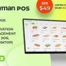 Foodyman POS  - A single restaurant POS Kitchen Table Reservation + Waiter Application (iOS, And