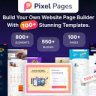PixelPages  - SAAS Application Website Builder for HTML Template