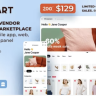 UzMart Multi-Vendor E-commerce Marketplace - eCommerce Mobile App, Web, Seller and Admin Panel