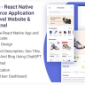 Otrixweb  - React Native Ecommerce Application With Laravel Website