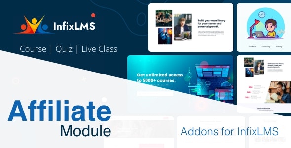Affiliate add-on | Infix LMS Laravel Learning Management System - CodeCanyon Item for Sale