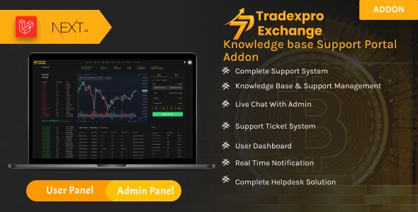 Tradexpro - Knowledge Base Support System Addon - CodeCanyon Item for Sale