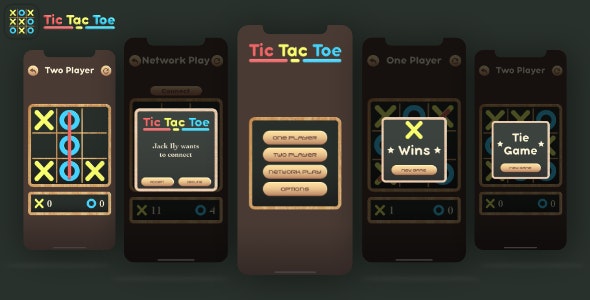 Tic Tac Toe - iOS Game Swift 5 - CodeCanyon Item for Sale