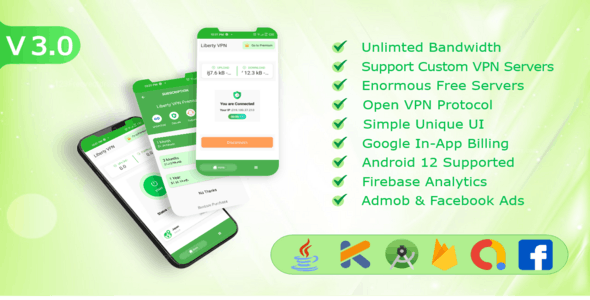 Liberty VPN - Free & Unlimited VPN Service - CodeCanyon Item for Sale